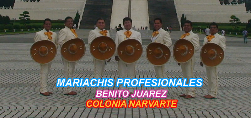 mariachis en La Colonia Narvarte Benito Juárez